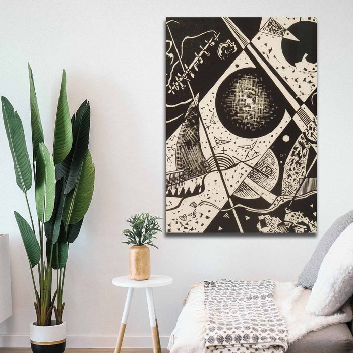 Wallity Lienzo Decorativo Vasili Kandinsky 70 x 100 cm Wallity Lienzo Decorativo Vasili Kandinsky 70 x 100 cm